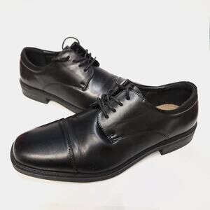 Apt 9 Dress Shoes Mens Size 8 1/2 Black Shoe Business Oxford Lace Up​